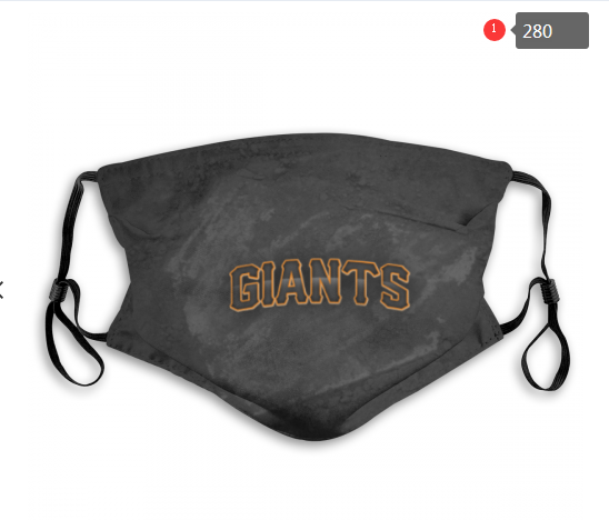 MLB San Francisco Giants #3 Dust mask with filter